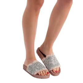 Udobne VICES papuče ružičasta 2