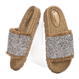 Udobne VICES papuče žuta boja 2