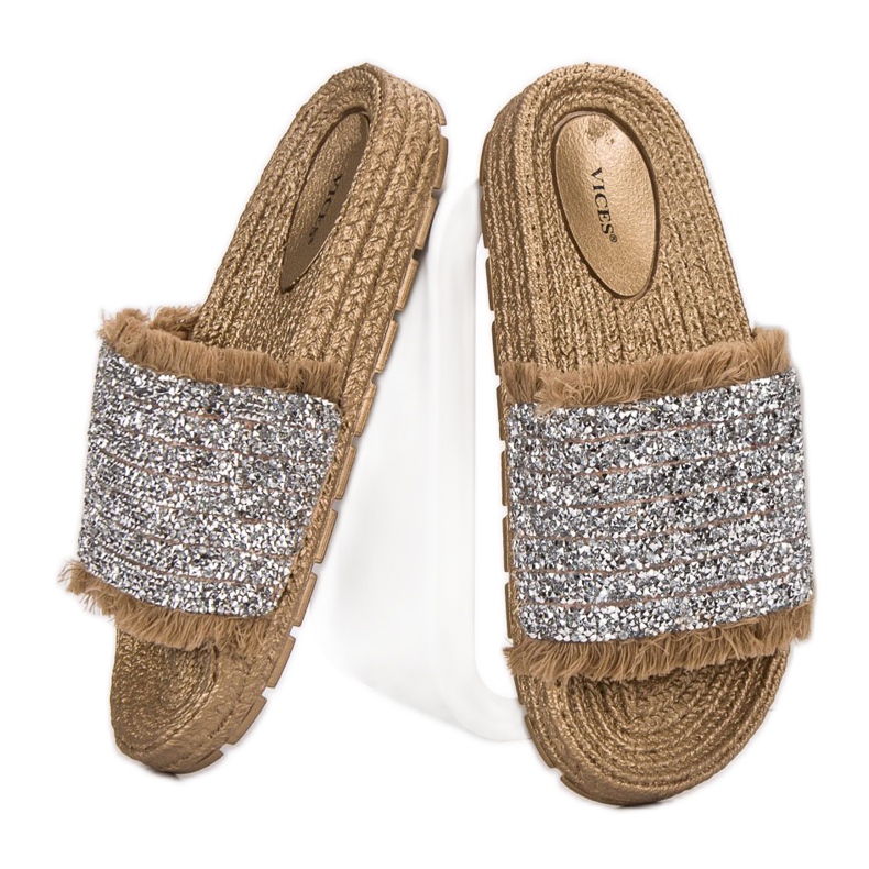 Udobne VICES papuče žuta boja 2