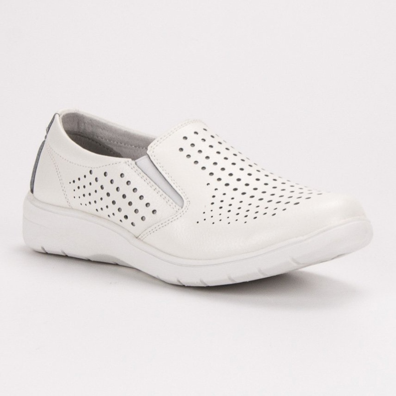 Kylie Bijele kožne cipele bijela 1