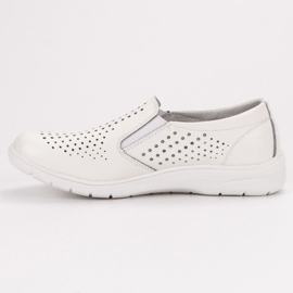 Kylie Bijele kožne cipele bijela 2