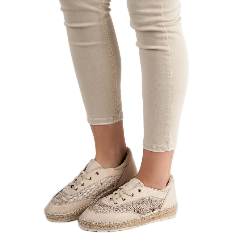 Cipele sa šljokicama VICES smeđa 1