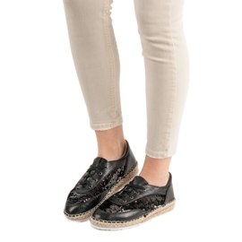 Cipele sa šljokicama VICES crna 2