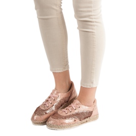 Cipele sa šljokicama VICES ružičasta 2