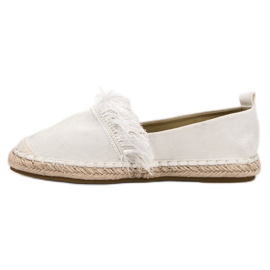 Lily Shoes Espadrile s rubovima bijela 1