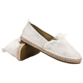 Lily Shoes Espadrile s rubovima bijela 2