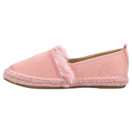 Lily Shoes Espadrile s rubovima ružičasta 2