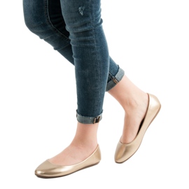 Renda Klasične balerine žuta boja 1