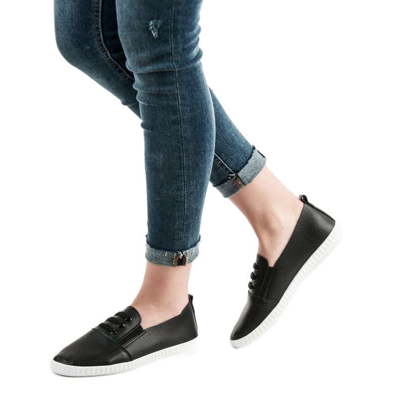 Super Mode Crne tenisice crna 2