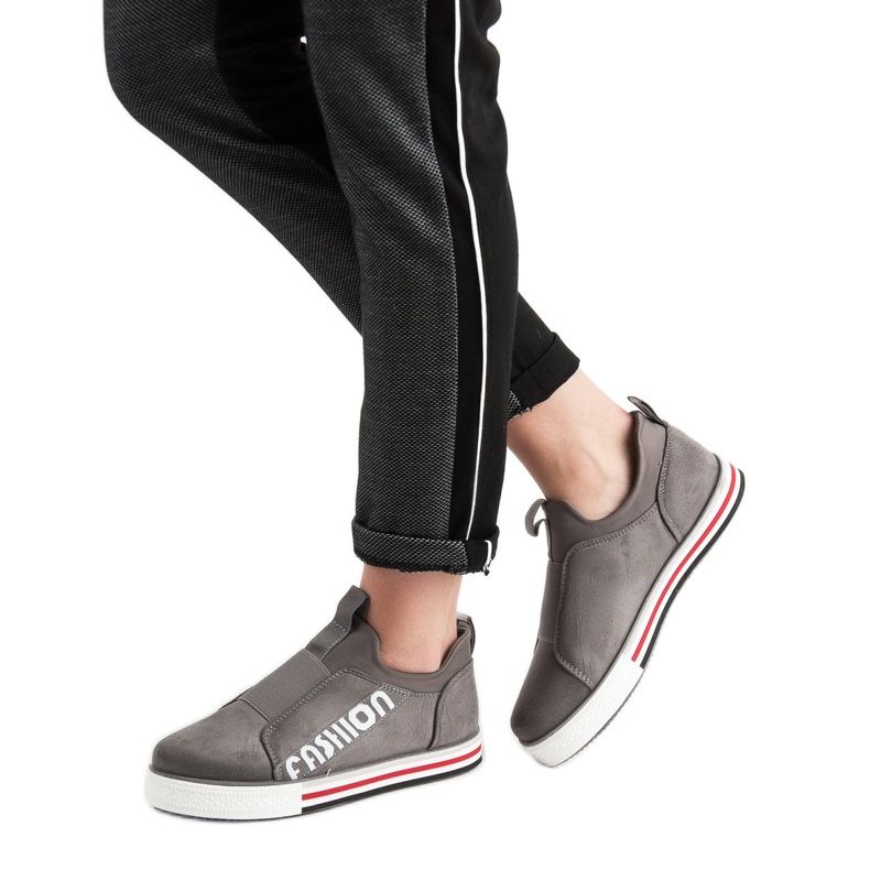 SHELOVET Modne sportske cipele siva 2