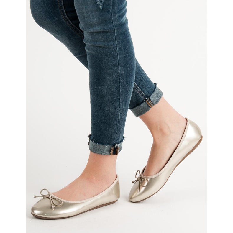 Renda Balerina s mašnom žuta boja 1