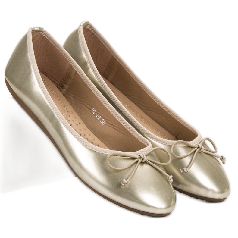 Renda Balerina s mašnom žuta boja 2