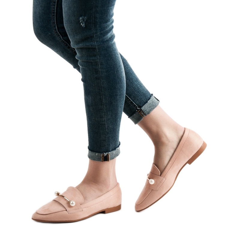 VICES mokasine od antilopa ružičasta 2