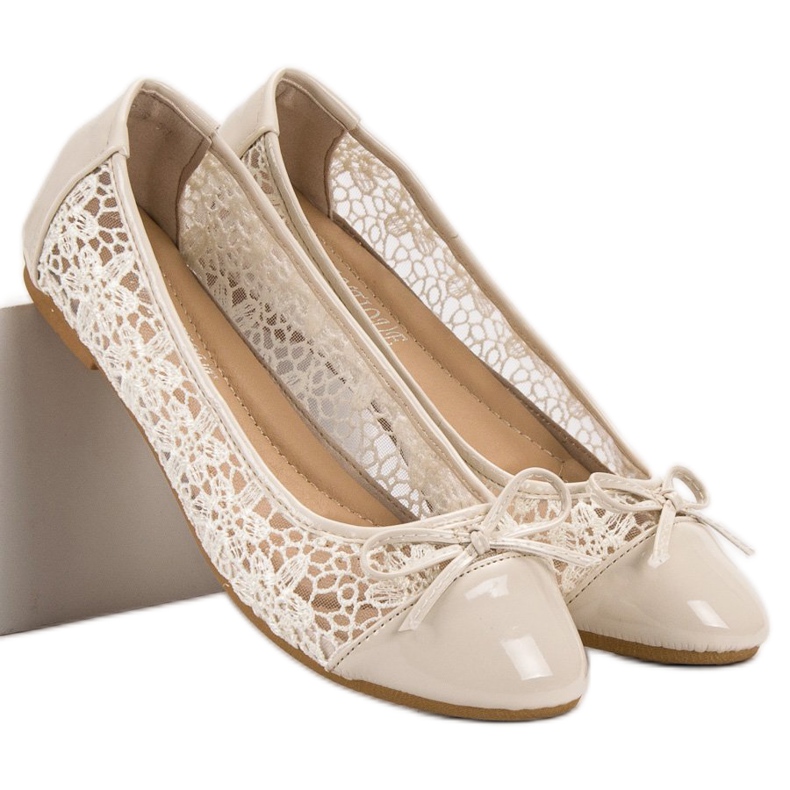 Diamantique Modne balerine smeđa 1