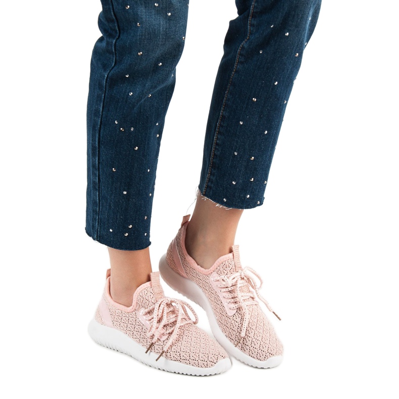 SHELOVET Ružičaste sportske cipele ružičasta 2