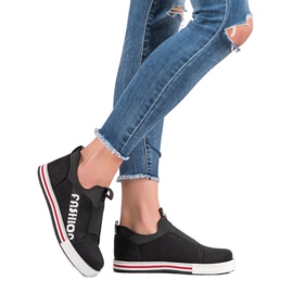 SHELOVET Modne sportske cipele crna 1