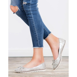 SHELOVET Ležerne balerine siva 1