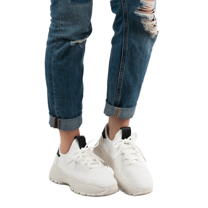 VICES Tekstilne sportske cipele bijela 1