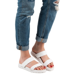 Seastar Sjajne papuče bijela 1