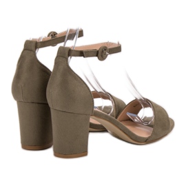 Elegantne sandale VICES zelena 1