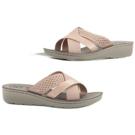 Evento Udobne papuče u prahu ružičasta 1