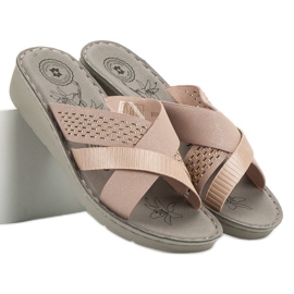 Evento Udobne papuče u prahu ružičasta 2