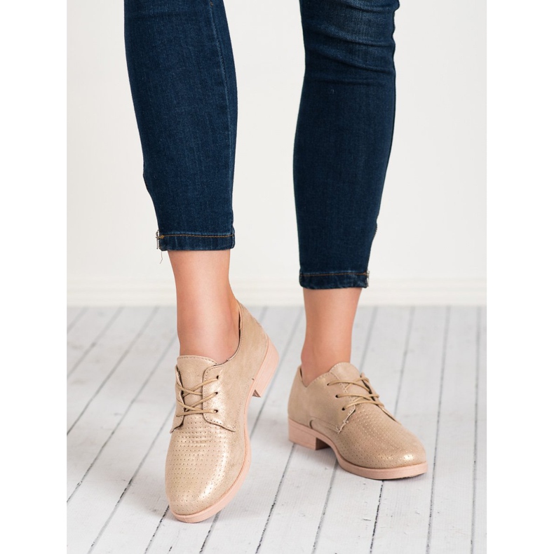 BLESS Elegantne ženske cipele žuta boja 2