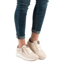 SHELOVET Bež sportske cipele 2