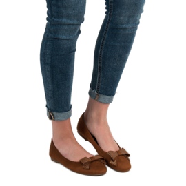 Best Shoes Balerine s devama smeđa 1