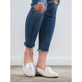 Anesia Paris Udobne mokasine bijela 2