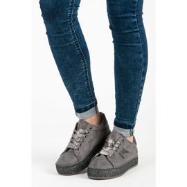 MCKEYLOR svjetlucave tenisice siva 2