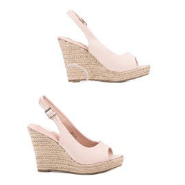 Renda Modne antilop sandale smeđa 1