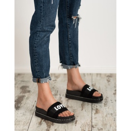 Erynn Obožavam papuče od antilopa crno 2