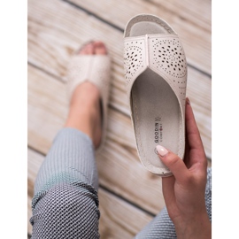 Goodin Ažurne papuče smeđa 2