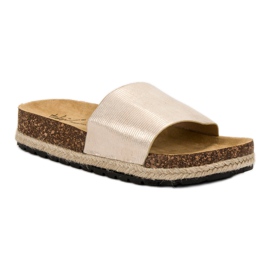 Sergio Todzi Udobne ženske papuče žuta boja 1