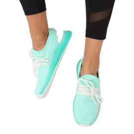 Sportske cipele od metvice B-6851 Zelene zelena 2