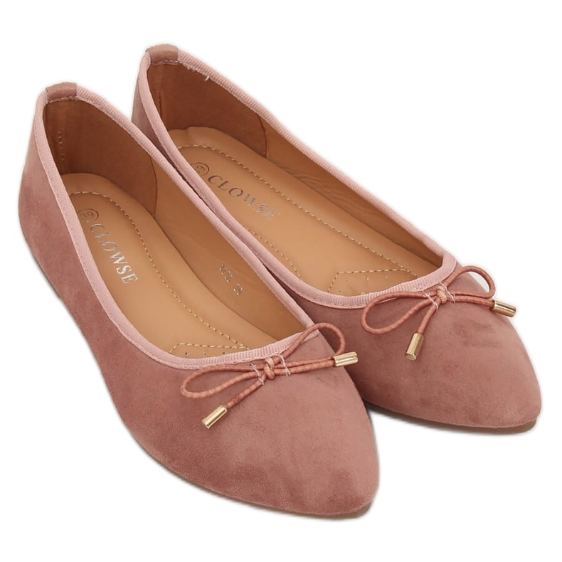 Balerine s bademastim prstima ružičaste 8F58 Ružičaste ružičasta 1