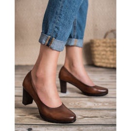 Vinceza Smeđe pumpe smeđa 1