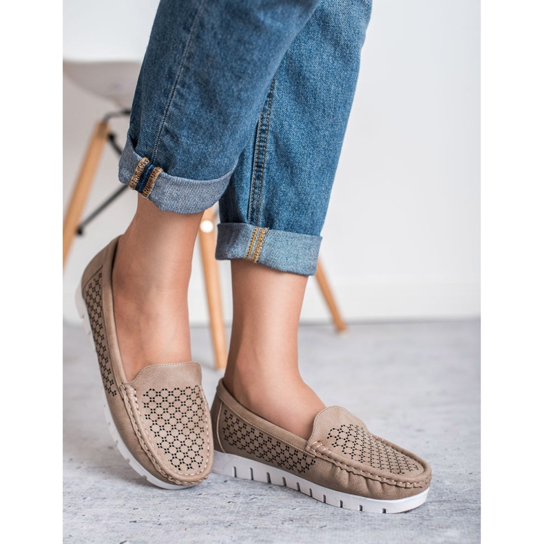 Vinceza Mokasine bež boje 1