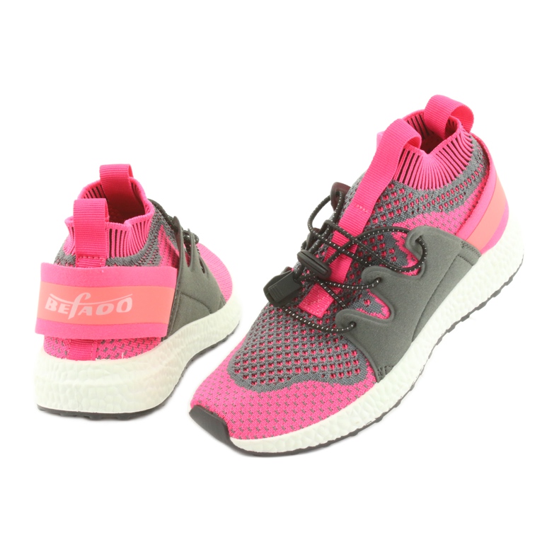 Befado dječje cipele 516X030 naranča ružičasta siva 4