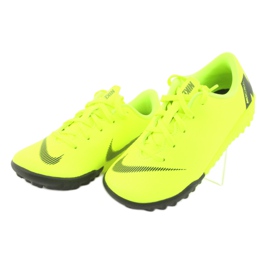 Nike Mercurial VaporX 12 Academy Tf Jr AH7353-701 nogometne cipele žuta boja 3