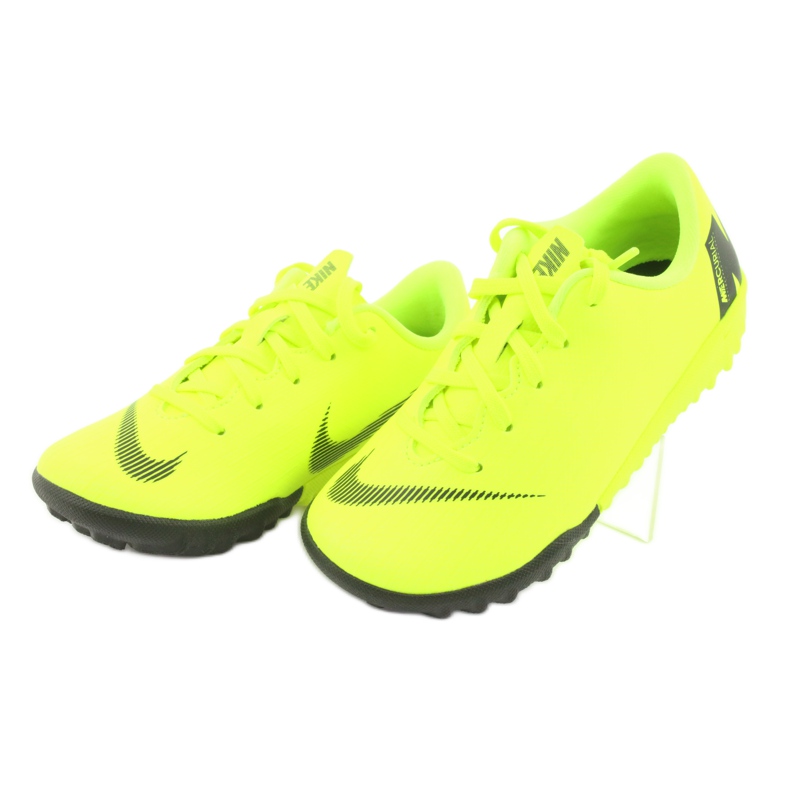 Nike Mercurial VaporX 12 Academy Tf Jr AH7353-701 nogometne cipele žuta boja 3