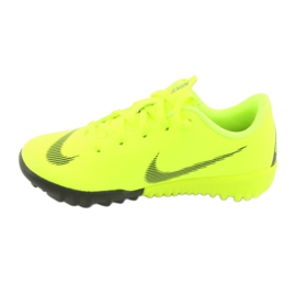 Nike Mercurial VaporX 12 Academy Tf Jr AH7353-701 nogometne cipele žuta boja 2