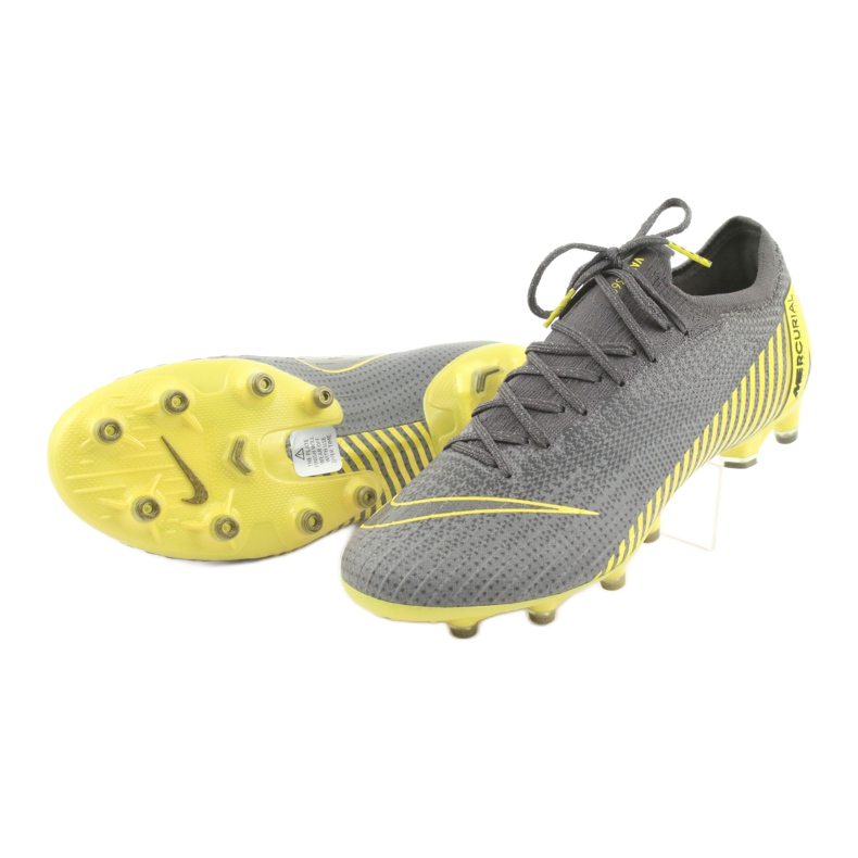 Nike Mercurial Vapor 12 Elite Ag Pro M AH7379-070 nogometne cipele siva 4