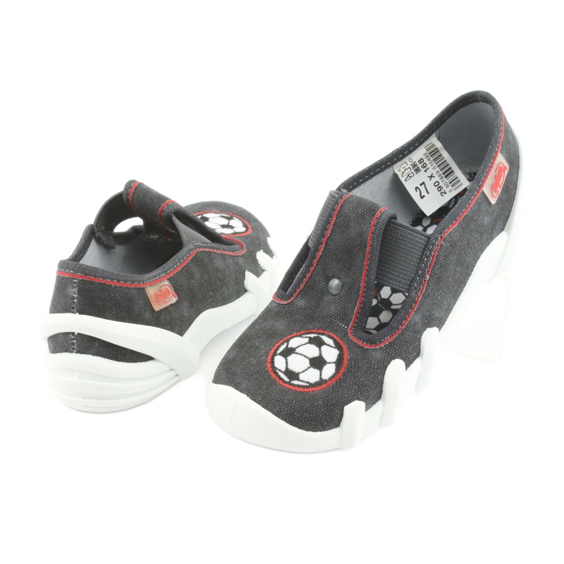 Befado dječje cipele 290X168 crvena siva 3