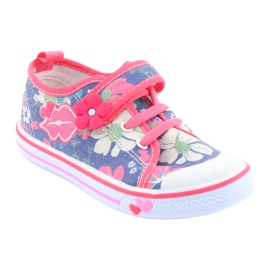 Tenisice Usta American Club kožni umetak crvena plava višebojan 1