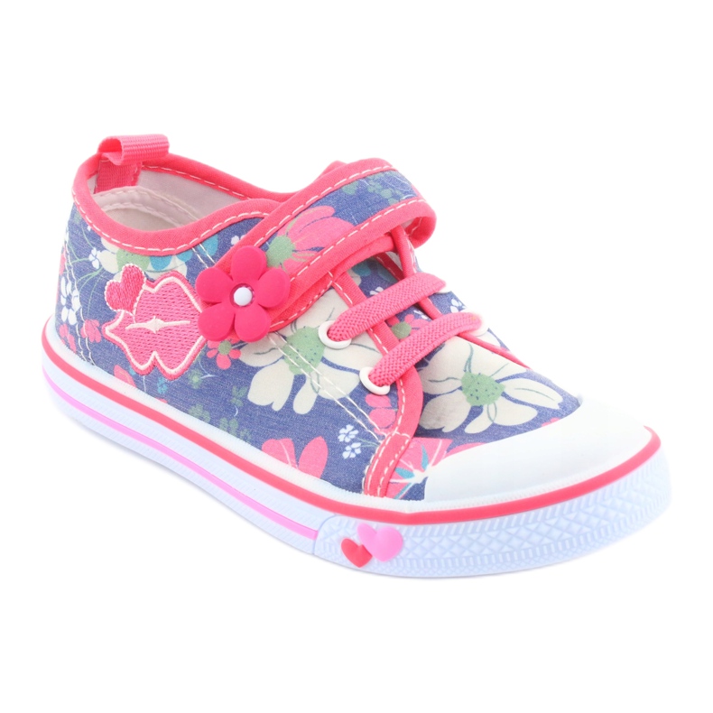 Tenisice Usta American Club kožni umetak crvena plava višebojan 1