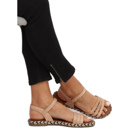 Šampanjec ženske sandale M531 Champagne raznobojna ružičasta 2