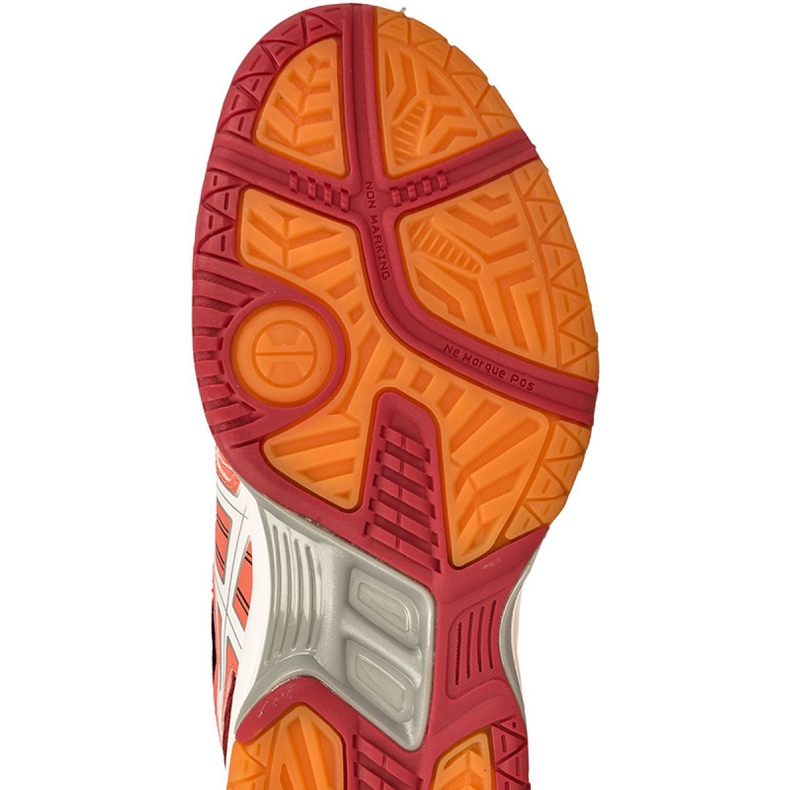Asics Gel-Rocket 7 W B455N-0601 odbojkaške cipele višebojan narančasta 1