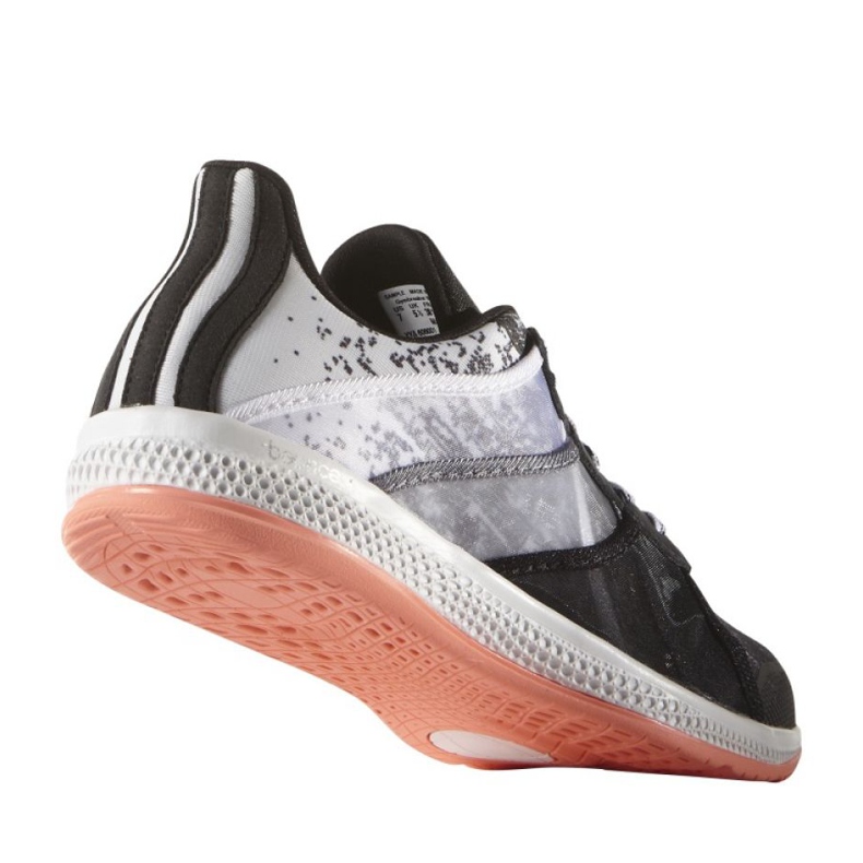 Adidas Gymbreaker Bounce W BB3985 cipele za trening bijela crna siva 1